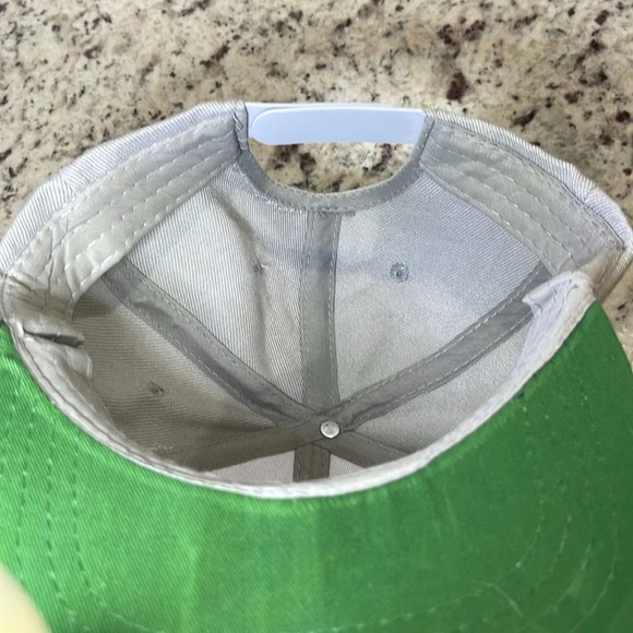 Atlanta Braves Grey Embroidered Snapback Napa Blue Red Green Great Condition - Picture 6 of 6